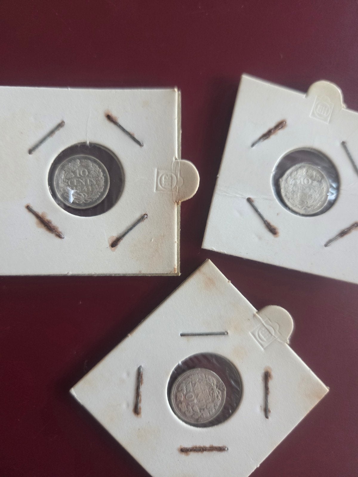 10 cent 1941 1938 en 1937, Postzegels en Munten, Munten | Europa | Euromunten, Ophalen of Verzenden, Overige landen, 10 cent