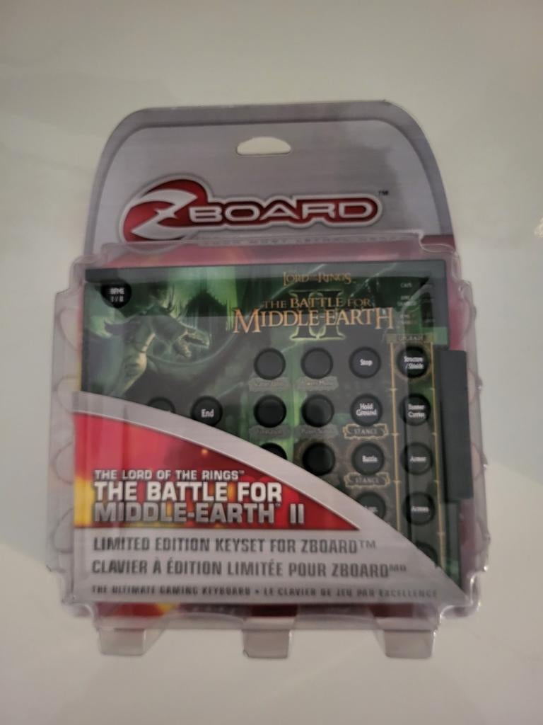 Zboard Limited Keyset LOTR: The Battle for Middle Earth 2., Computers en Software, Toetsenborden, Gebruikt, Overige indelingen