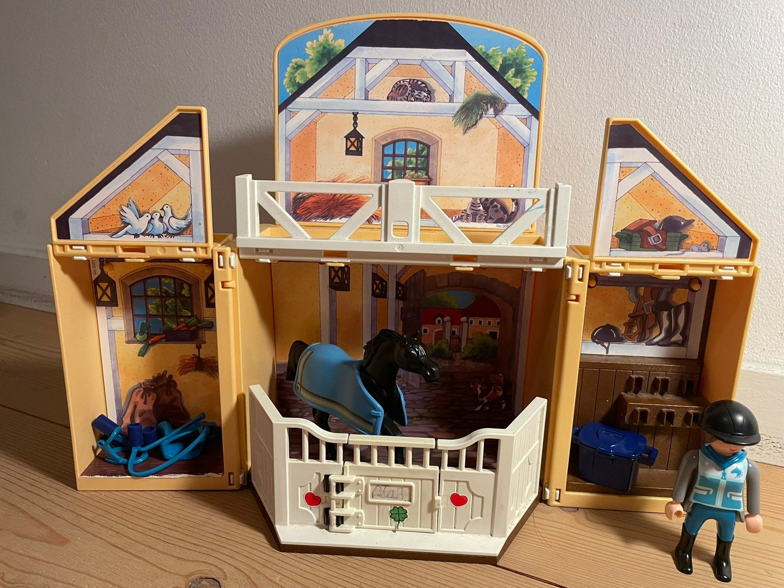 Veel playmobil en Schleich, Ophalen, Gebruikt