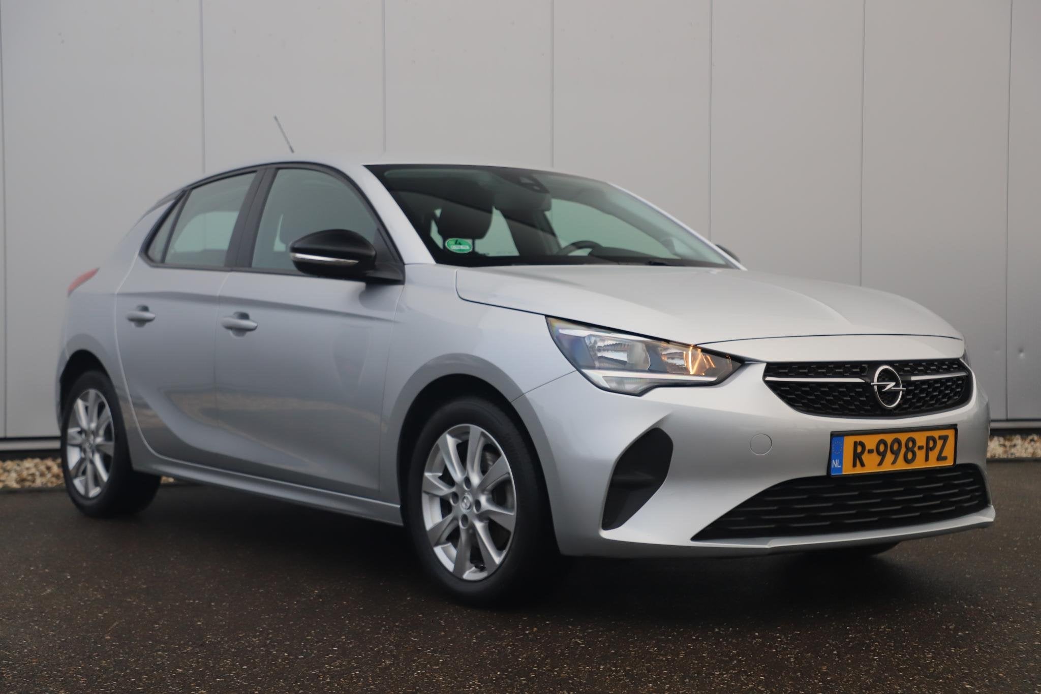 Opel Corsa 1.2 Edition 102PK 16 inch LMV Carplay Android Nav, Voorwielaandrijving, Stof, Gebruikt, Met garantie (alle)