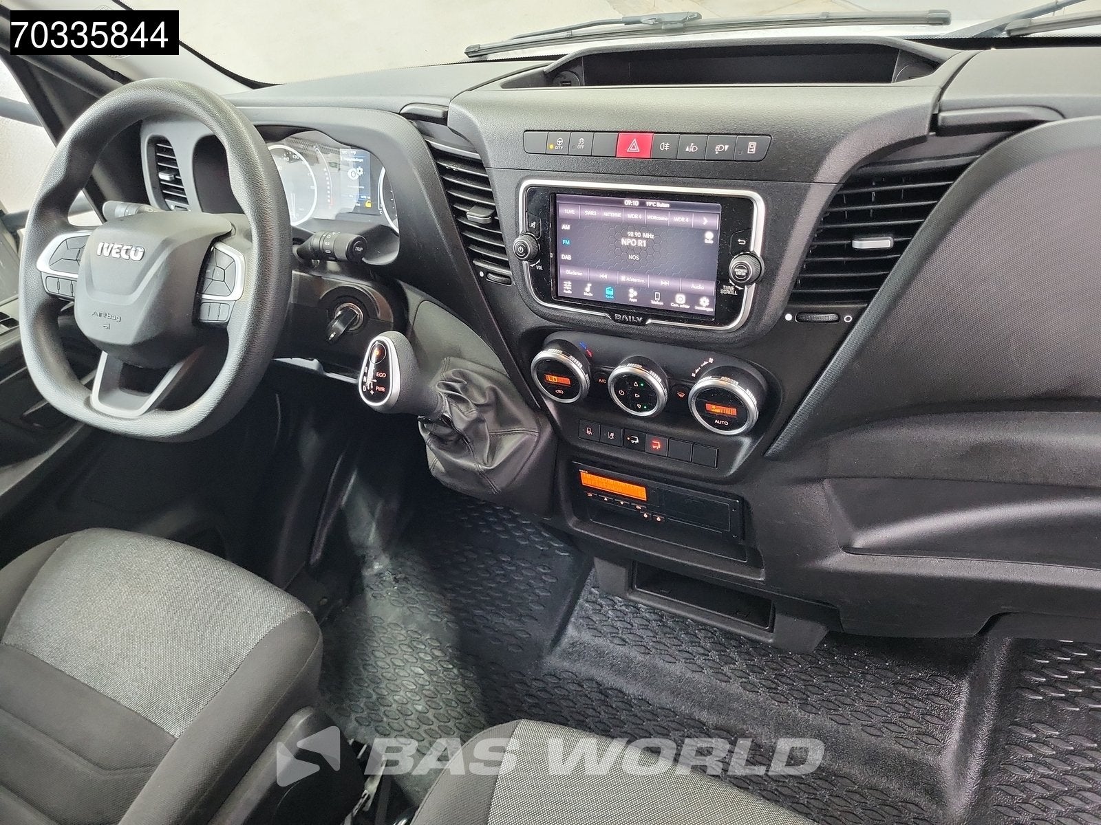 Iveco Daily 72C21 3.0L Automaat 1000KG Laadklep Luchtvering, Automaat, Stof, Gebruikt, 4 cilinders