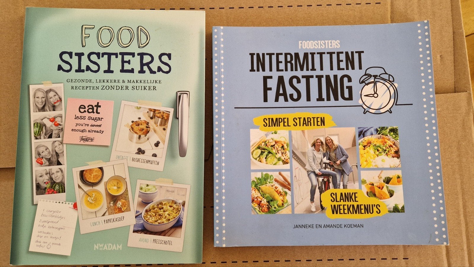 Foodsisters 2 boeken in goede staat, Ophalen of Verzenden, Zo goed als nieuw