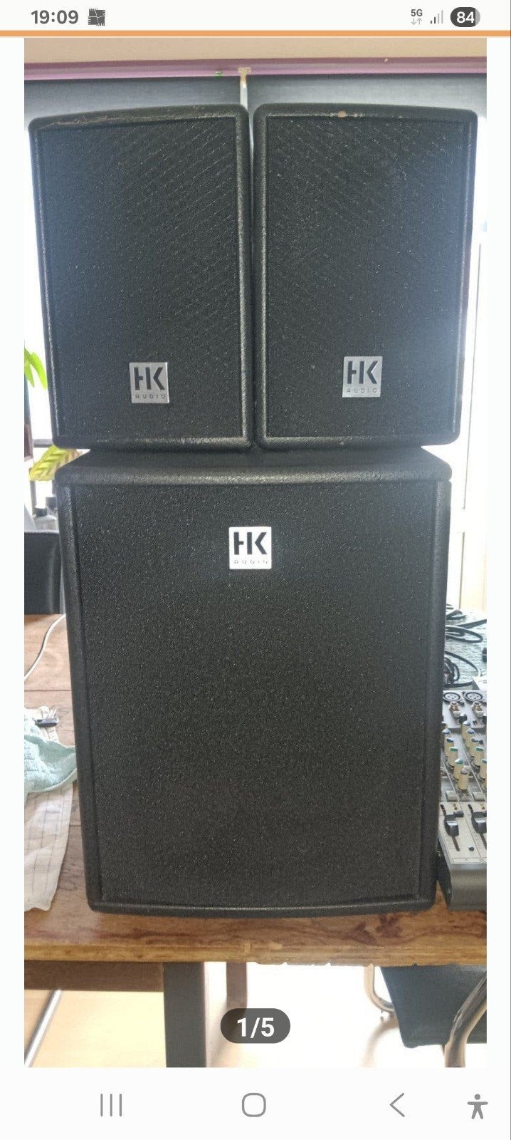 HK Audio L.U.C.A.S Smart 410W, Audio, Tv en Foto, Luidsprekers, Zo goed als nieuw, Subwoofer, Overige merken, Ophalen of Verzenden