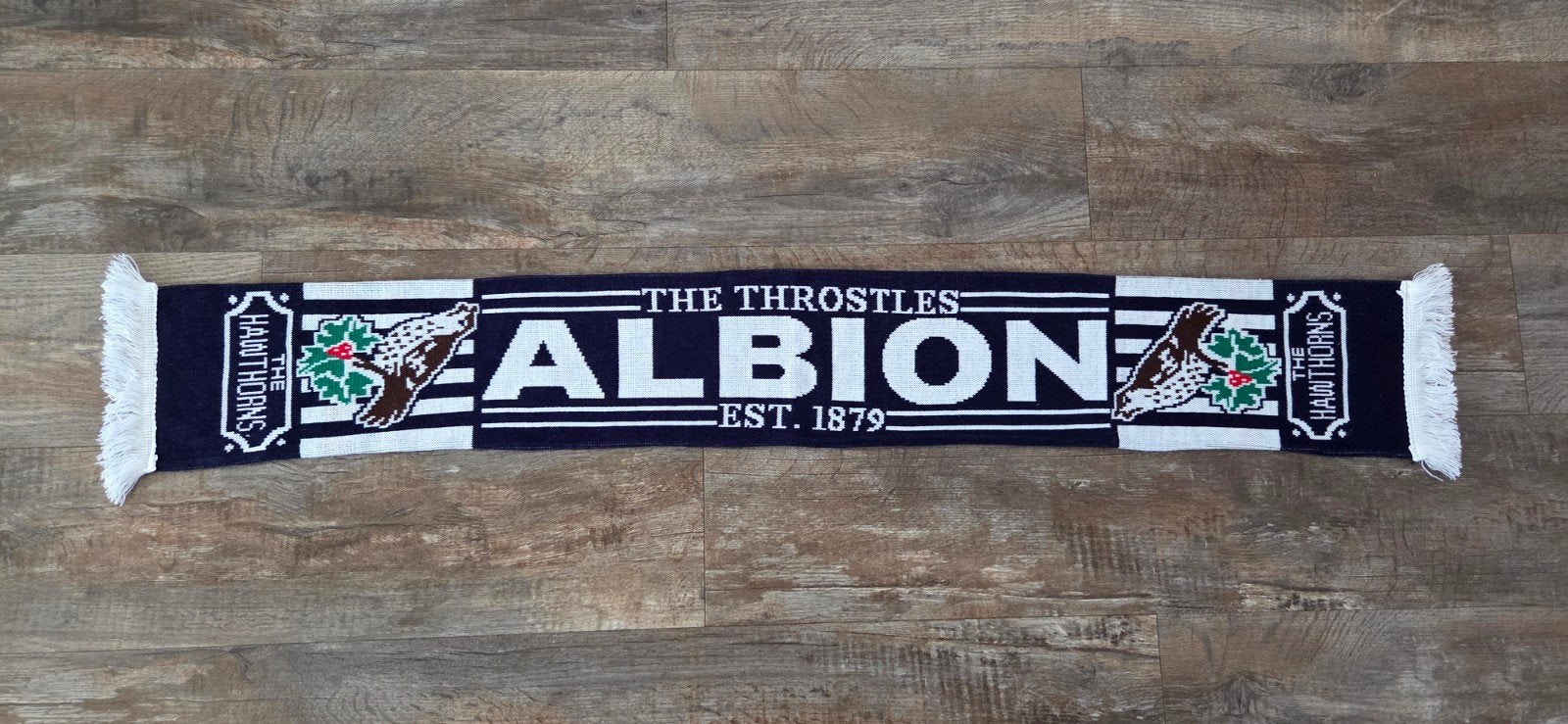 Sjaal West Bromwich Albion, Ophalen of Verzenden, Zo goed als nieuw, Buitenlandse clubs, Vaantje of Sjaal