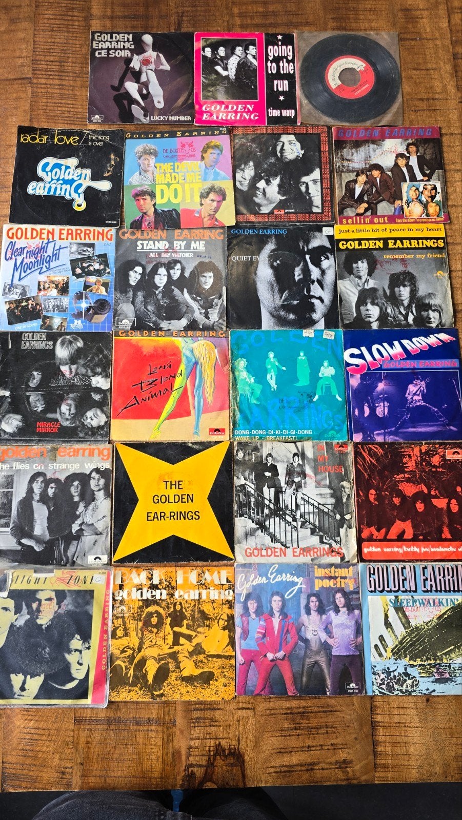Golden Earring Singles, Cd's en Dvd's, Ophalen of Verzenden, Gebruikt, Overige formaten, Disco