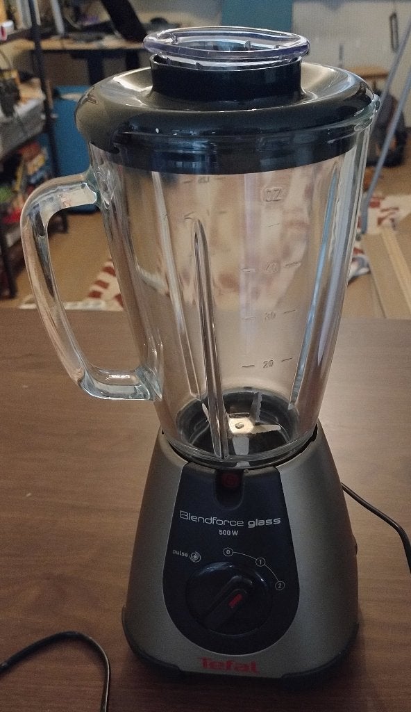 Blender Tefal Blendforce 1.5L (500W), Witgoed en Apparatuur, Blenders, Ophalen, Gebruikt, Blender