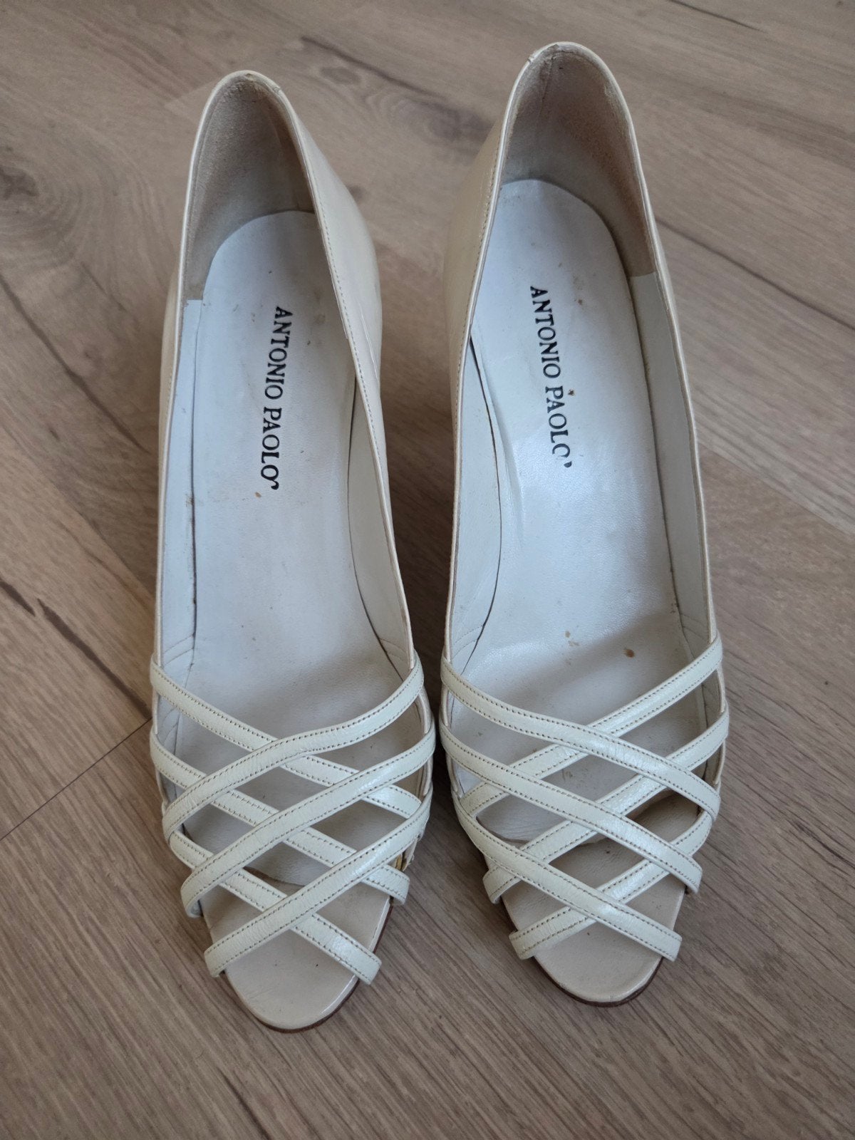 Dames pumps maat 39, Pumps, Wit, Ophalen of Verzenden, Gedragen