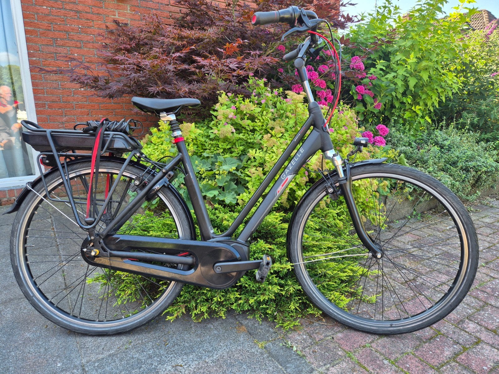 Nette Gazelle Vento C7 met Bosch middenmotor, Fietsen en Brommers, Elektrische fietsen, Ophalen, Zo goed als nieuw, Gazelle