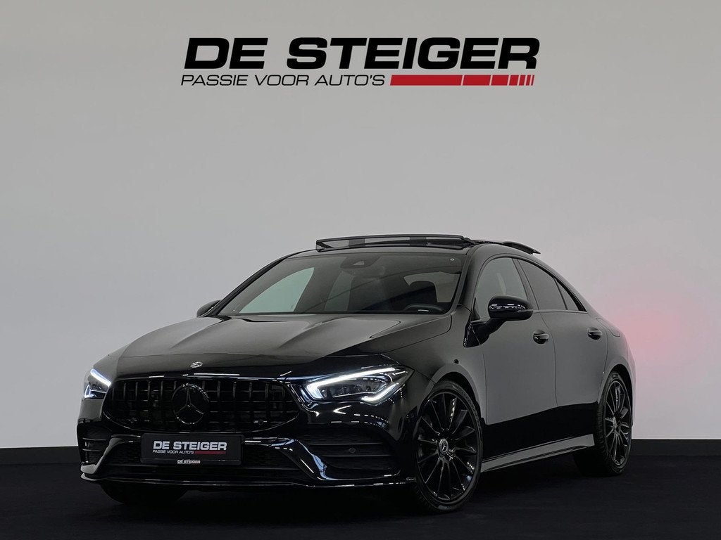 Mercedes-Benz CLA-klasse 250 e AMG 45 Blackpack AMG Pano Mem, Auto's, Mercedes-Benz, Bedrijf, Te koop, CLA, ABS, Achteruitrijcamera