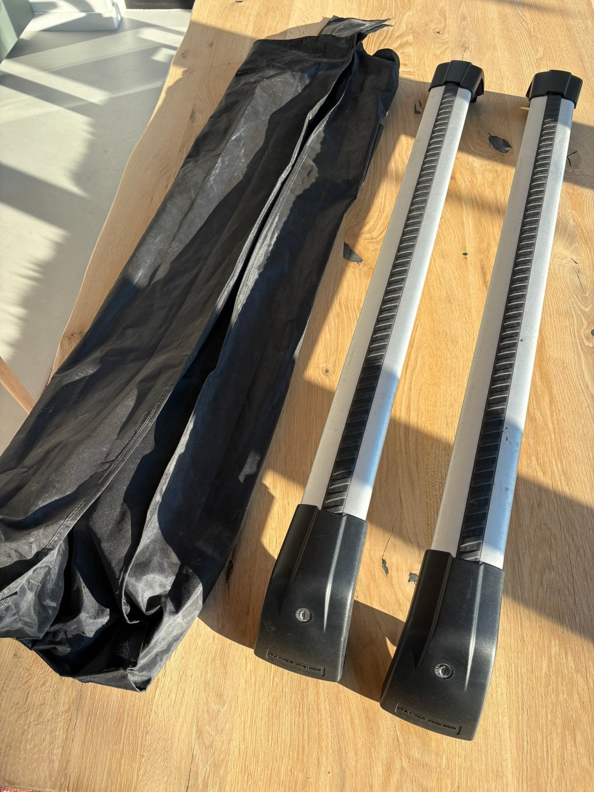 Te koop: originele dakdragers voor Range Rover Evoque, Auto diversen, Dakdragers, Ophalen of Verzenden