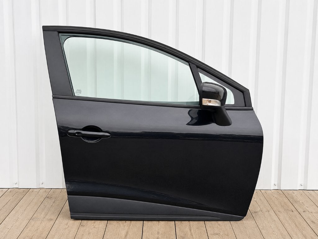Renault Clio IV 2016 Voordeur Links Compleet Zwart, Ophalen, Gebruikt, Voor, Renault