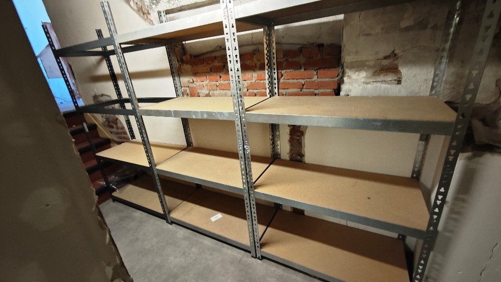 Handson zwaar metaal stellingkast 180x90x40 cm 175 kg, Ophalen, Gebruikt