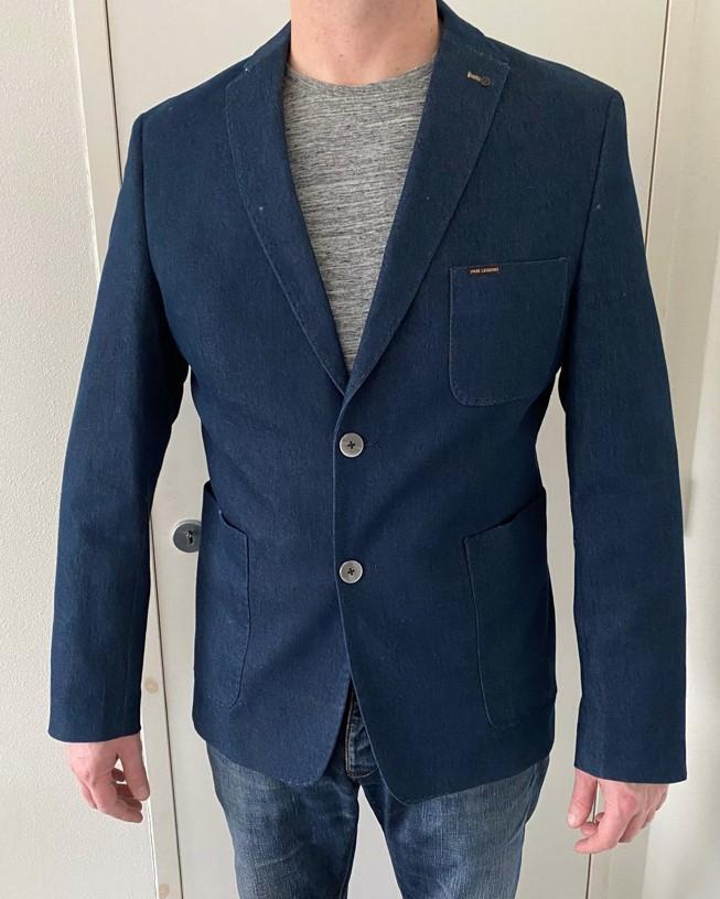 PME LEGEND Colbert Blazer Denim maat XL NIEUW, Kleding | Heren, Blauw, Ophalen of Verzenden, Pme Legend, Maat 56/58 (XL)
