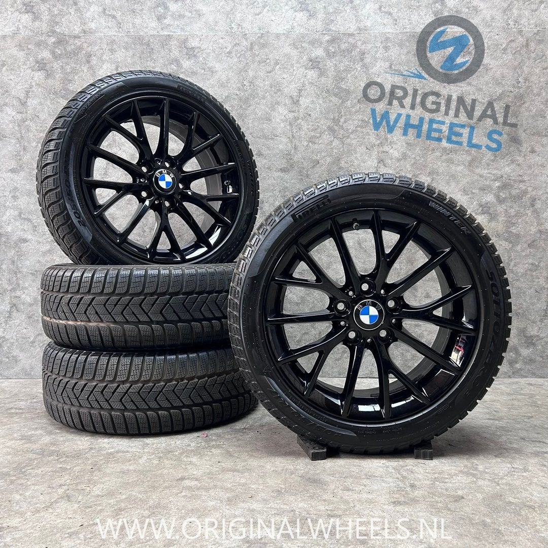 17 inch originele velgen + winterbanden BMW 1 serie F20 380
