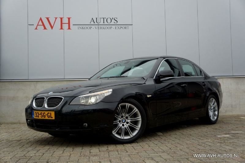 BMW 5-serie 550i High Executive Automaat, Dikke Youngtimer!, Auto's, BMW, Automaat, Achterwielaandrijving, Gebruikt, 8 cilinders