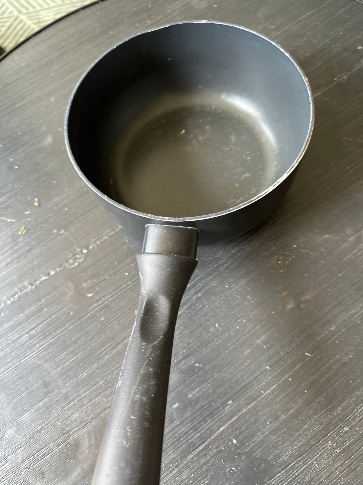 Hema Kookpan - Gebruikt maar in goede staat, Kookpan of Snelkookpan, Gebruikt, Inductieplaat, Aluminium