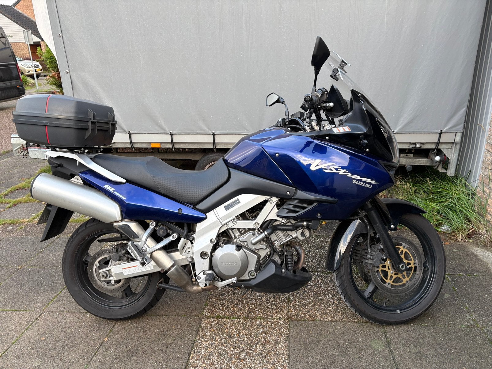 Suzuki DL1000 V-strom 2003 19000 km, 2 cilinders, Gebruikt, Particulier, Toermotor