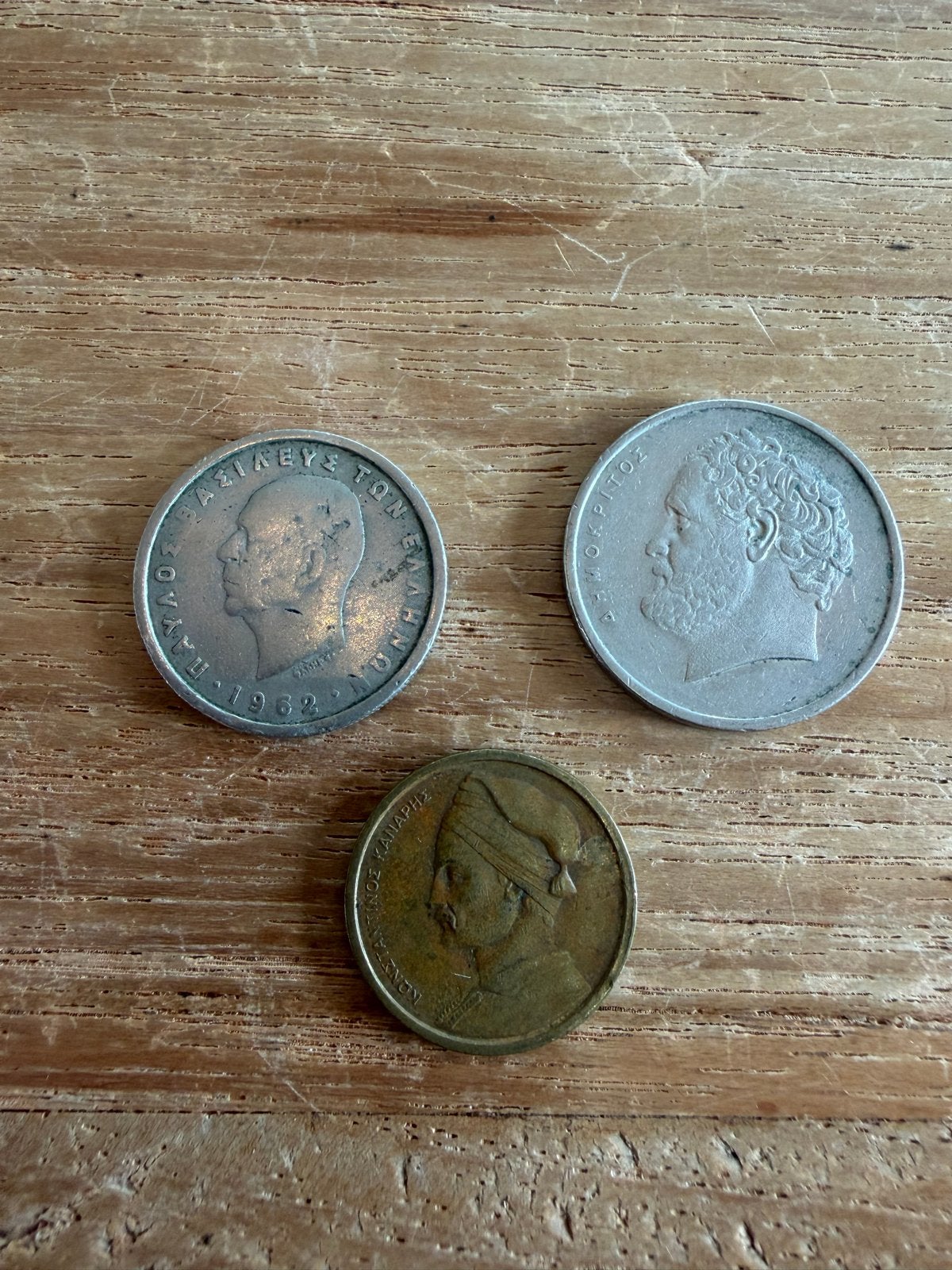 Oude Griekse munten - 3 stuks, Ophalen, Overige landen, Setje