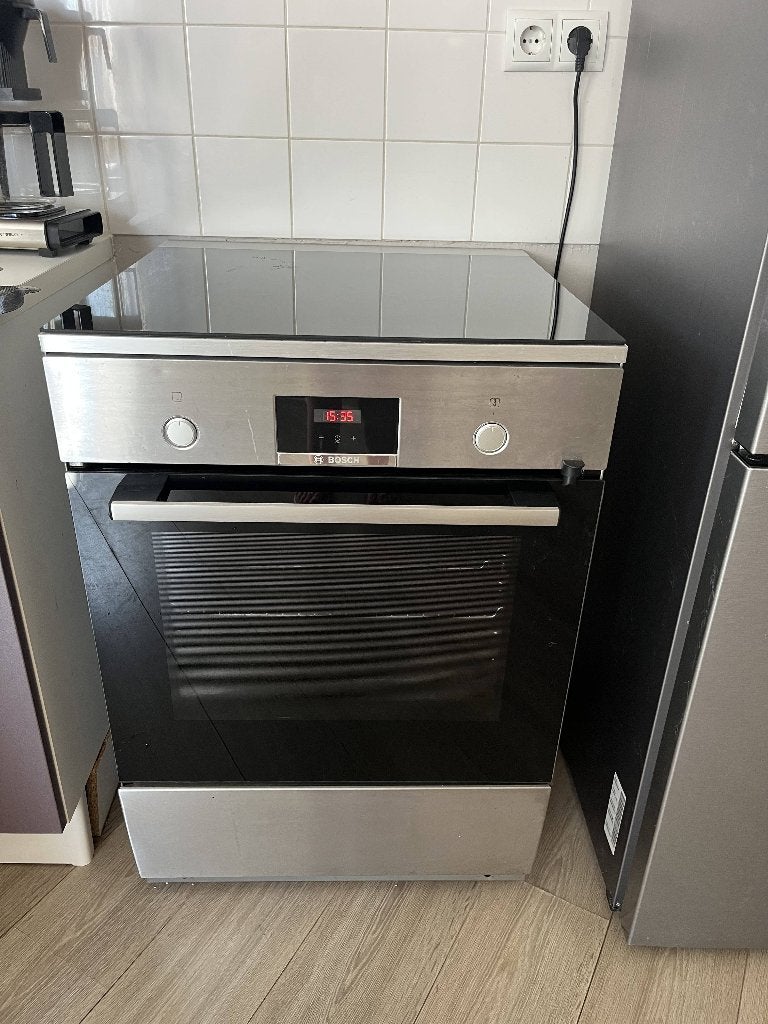 Bosch Inductiefornuis, Ophalen, Gebruikt, 4 kookzones, Inductie