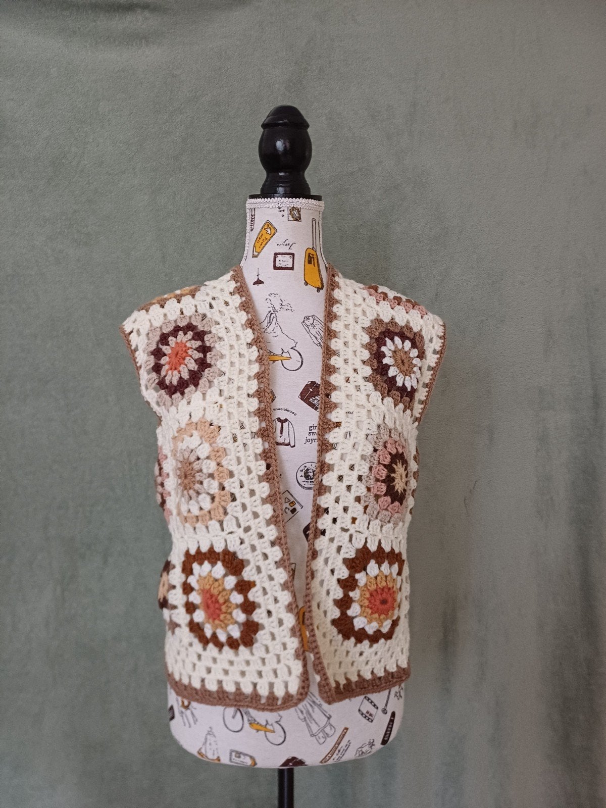 gehaakt hesje/vest  maat s, Kleding | Dames, Ophalen of Verzenden, Nieuw, Maat 38/40 (M), Meerkleurig
