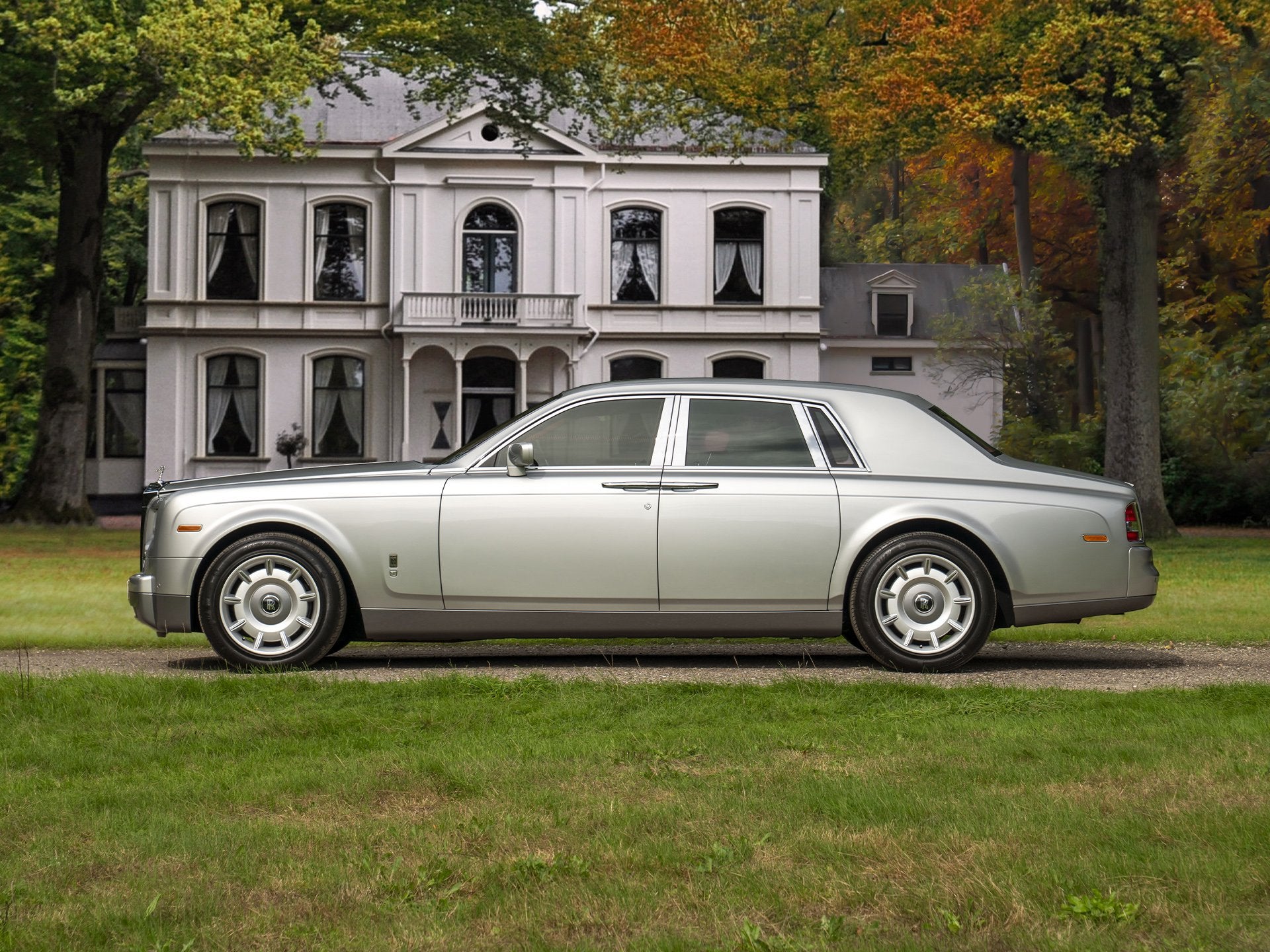 Rolls-Royce Phantom 6.7 V12 (bj 2003, automaat), Auto's, Automaat, Dealer onderhouden, Achterwielaandrijving, 12 cilinders