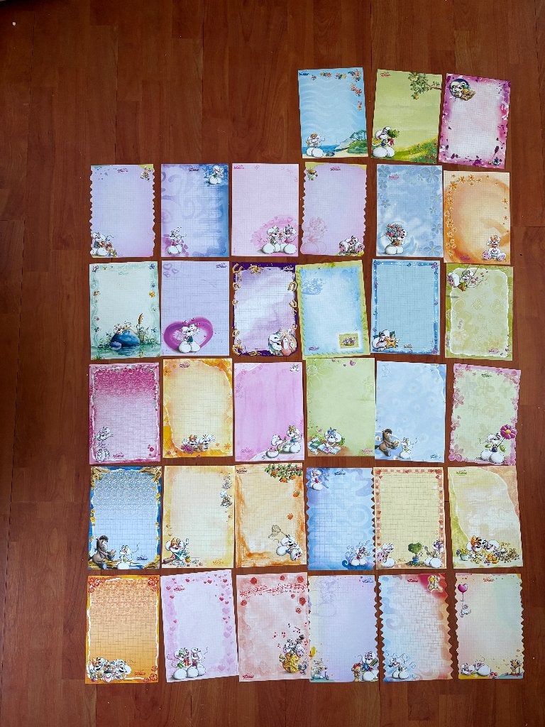 Diddl memoblaadjes, Verzamelen, Verzenden, Diddl, Nieuw, Papier, Kaart of Schrift