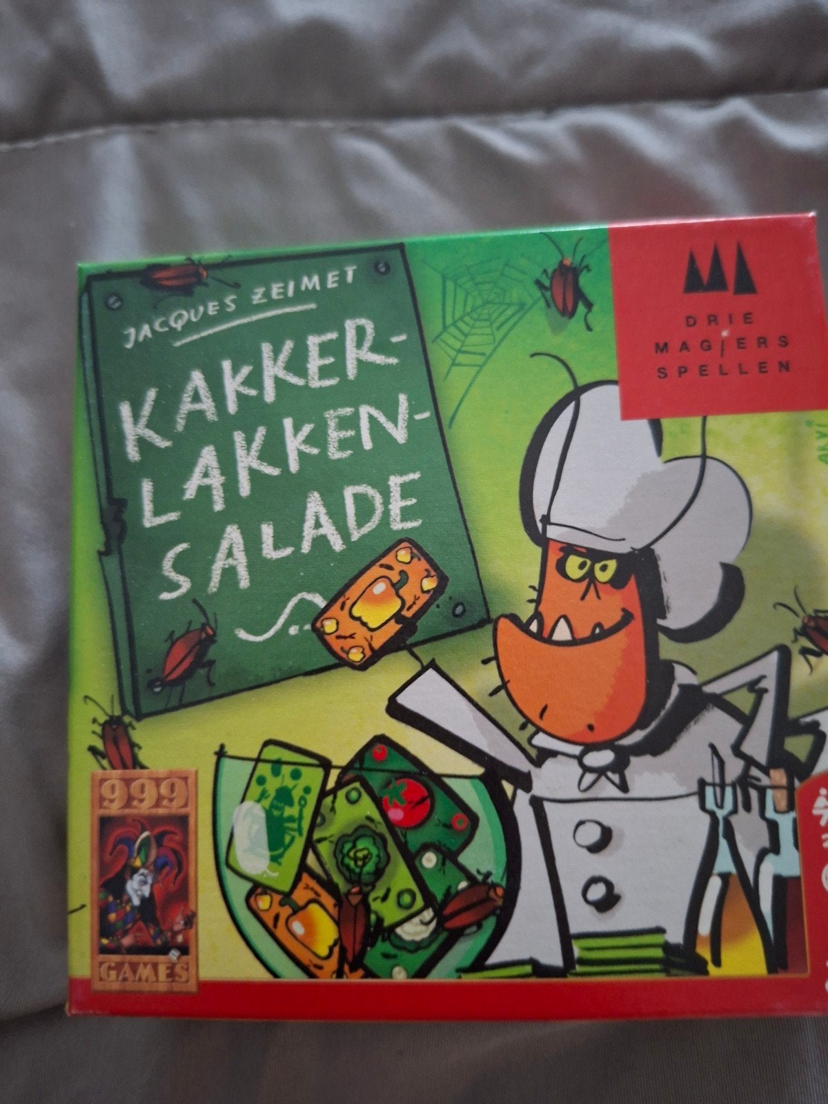 Kakkerlakken salade spel, Hobby en Vrije tijd, Drie of vier spelers, Ophalen of Verzenden, Zo goed als nieuw
