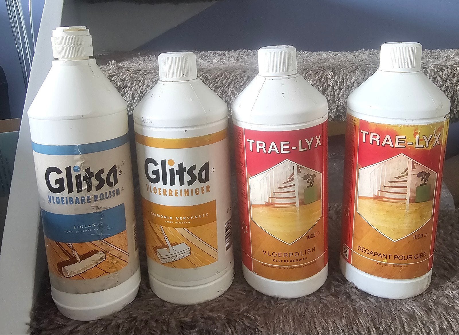 Glitsa en Trae-Lyx vloeronderhoudsproducten, Ophalen of Verzenden