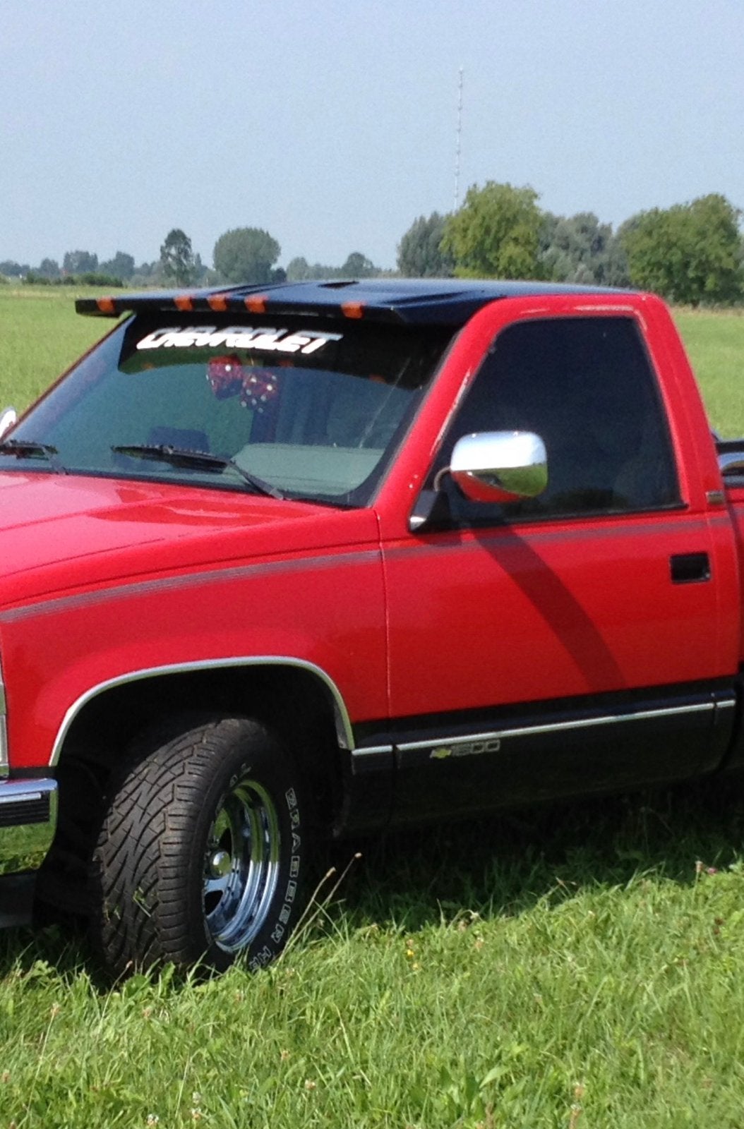 GEZOCHT zonneklep chevrolet Pick up, Ophalen of Verzenden, Voor, Chevrolet