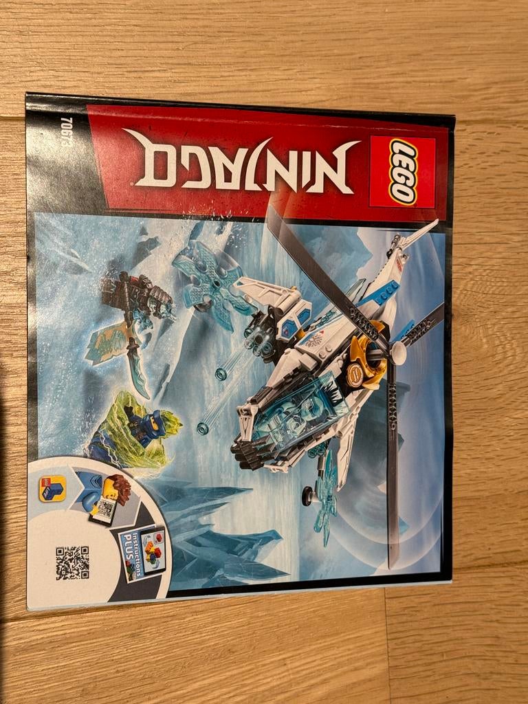 Lego Ninjago 70673 ShuriCopter compleet met boekje, Ophalen of Verzenden, Gebruikt, Complete set, Lego