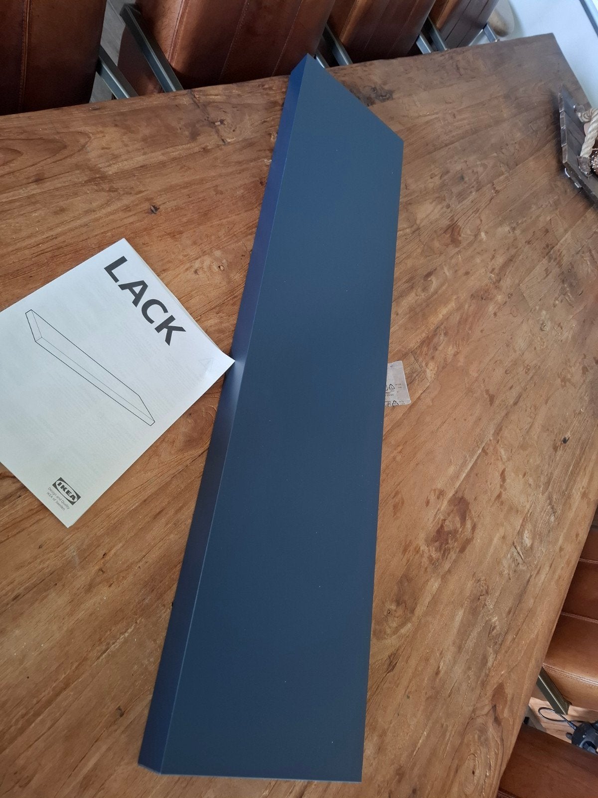 IKEA LACK wandplank donkerblauw (nieuw in verpakking), Ophalen of Verzenden, Nieuw
