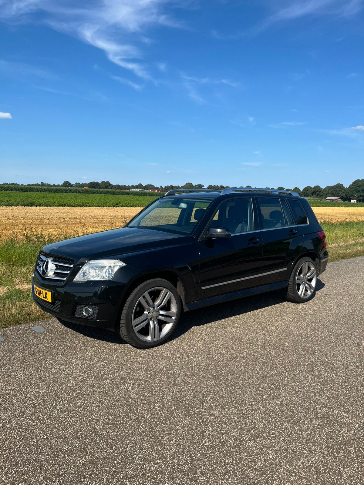 Mercedes-Benz GLK 3.0 Glk300 4MATIC AUT 2009 Zwart, Auto's, Mercedes-Benz, Automaat, 1730 kg, 2000 kg, Vierwielaandrijving
