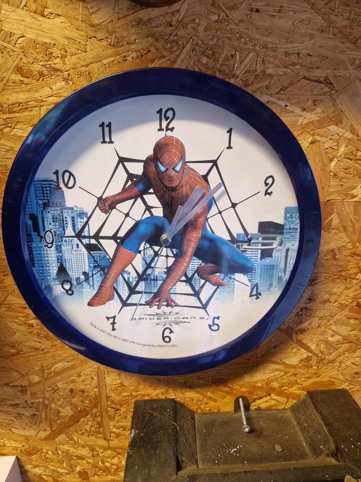 Spiderman Wandklok - 25cm, Ophalen of Verzenden