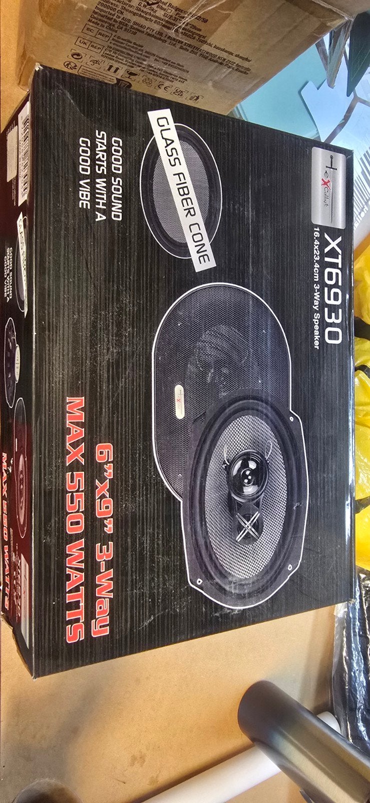 XT6930 6x9" 3-weg autospeakers 550W, Ophalen of Verzenden, Nieuw