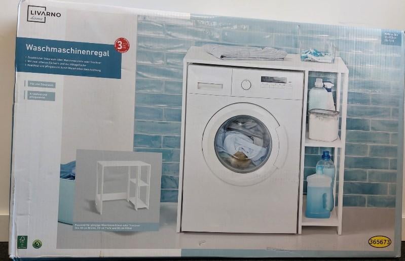 wasmachine kast, Ophalen, Met plank(en), Nieuw, 50 tot 100 cm