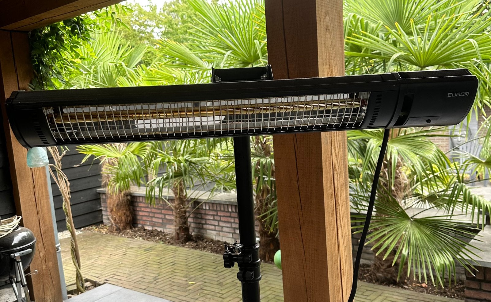 Eurom heater, Tuin en Terras, Terrasverwarmers, Zo goed als nieuw, Elektrisch, Ophalen