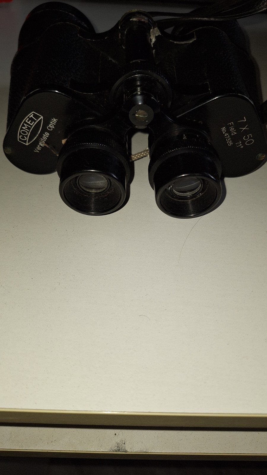 Domet Verrekijker 7x50 - Vintage Optiek, Ophalen of Verzenden, Gebruikt, Minder dan 8x, Porro (met knik)
