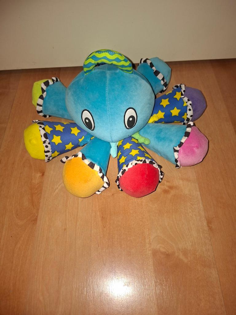 Lamaze Octopusspeeltje met geluid, Ophalen of Verzenden, Zo goed als nieuw, Overige typen, Met geluid