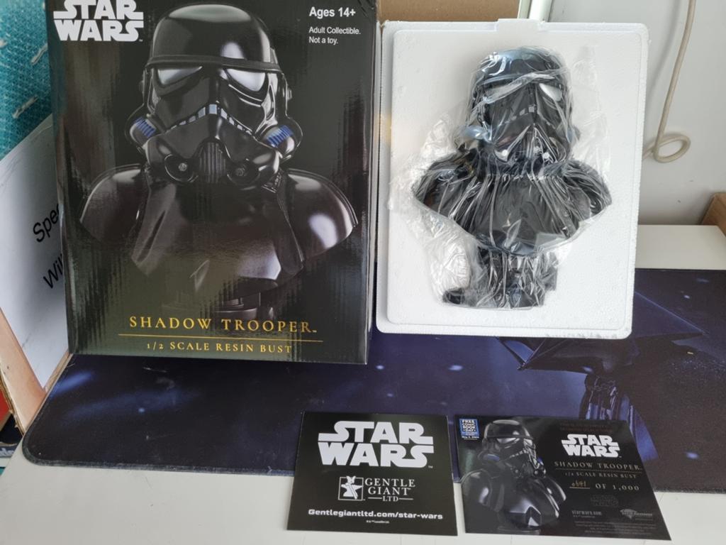 Star Wars Shadow Trooper Buste - Gentle Giant Ltd., Verzamelen, Star Wars, Nieuw, Beeldje of Buste, Ophalen of Verzenden
