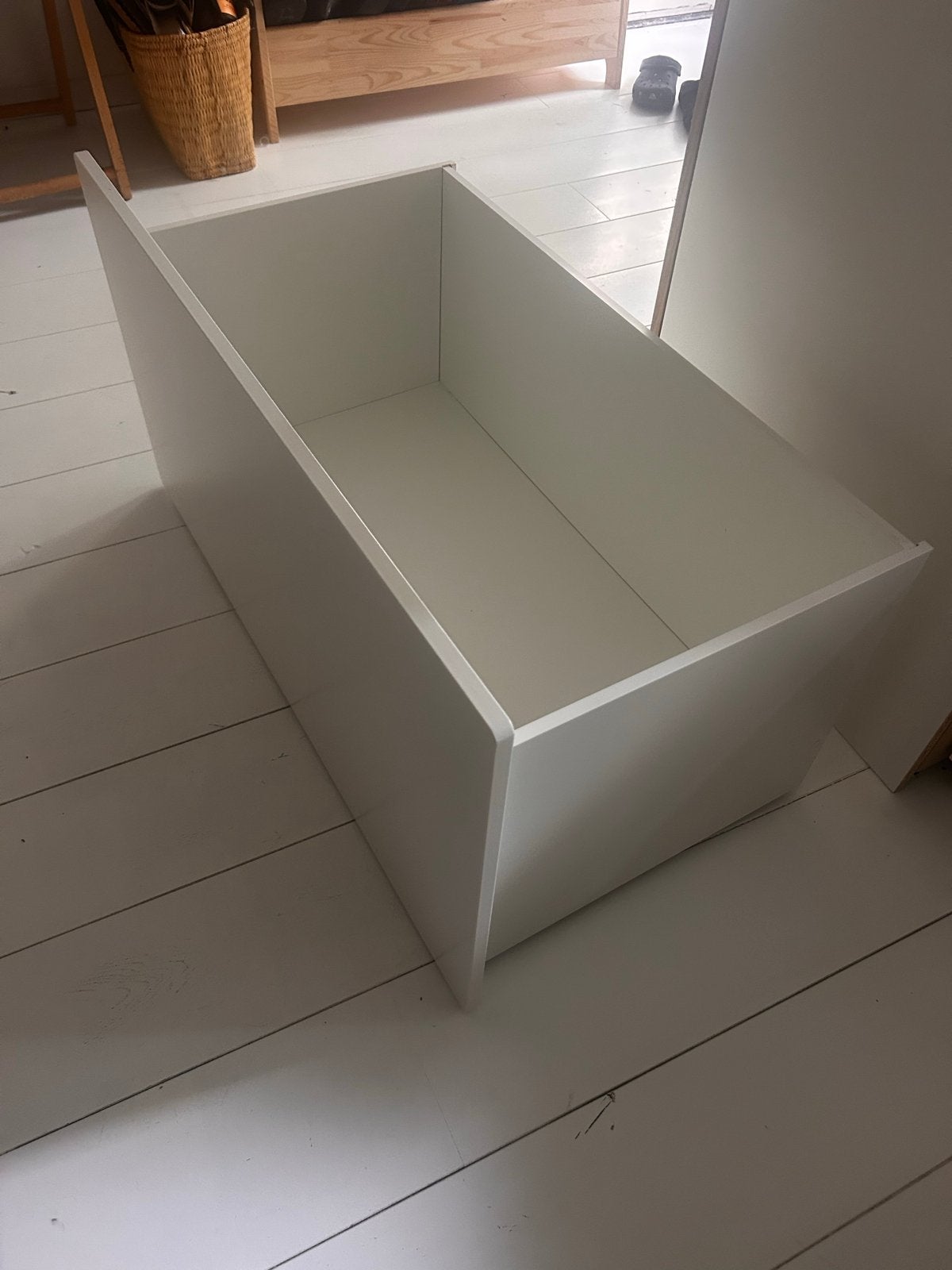 Smastad  witte speelgoedlade op wielen - IKEA, Ophalen, Gebruikt, Jongen of Meisje