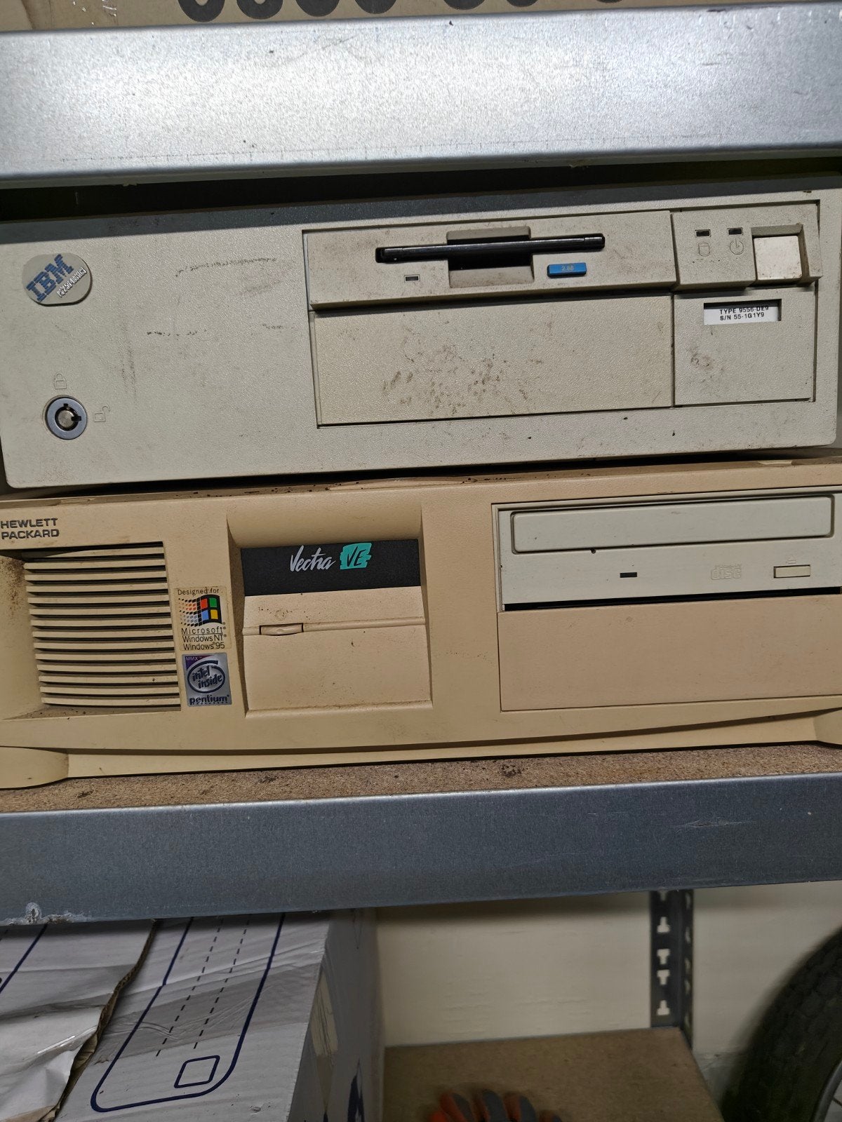 IBM vintage computer ps/2 model 56, J, IBM, K, Ophalen of Verzenden