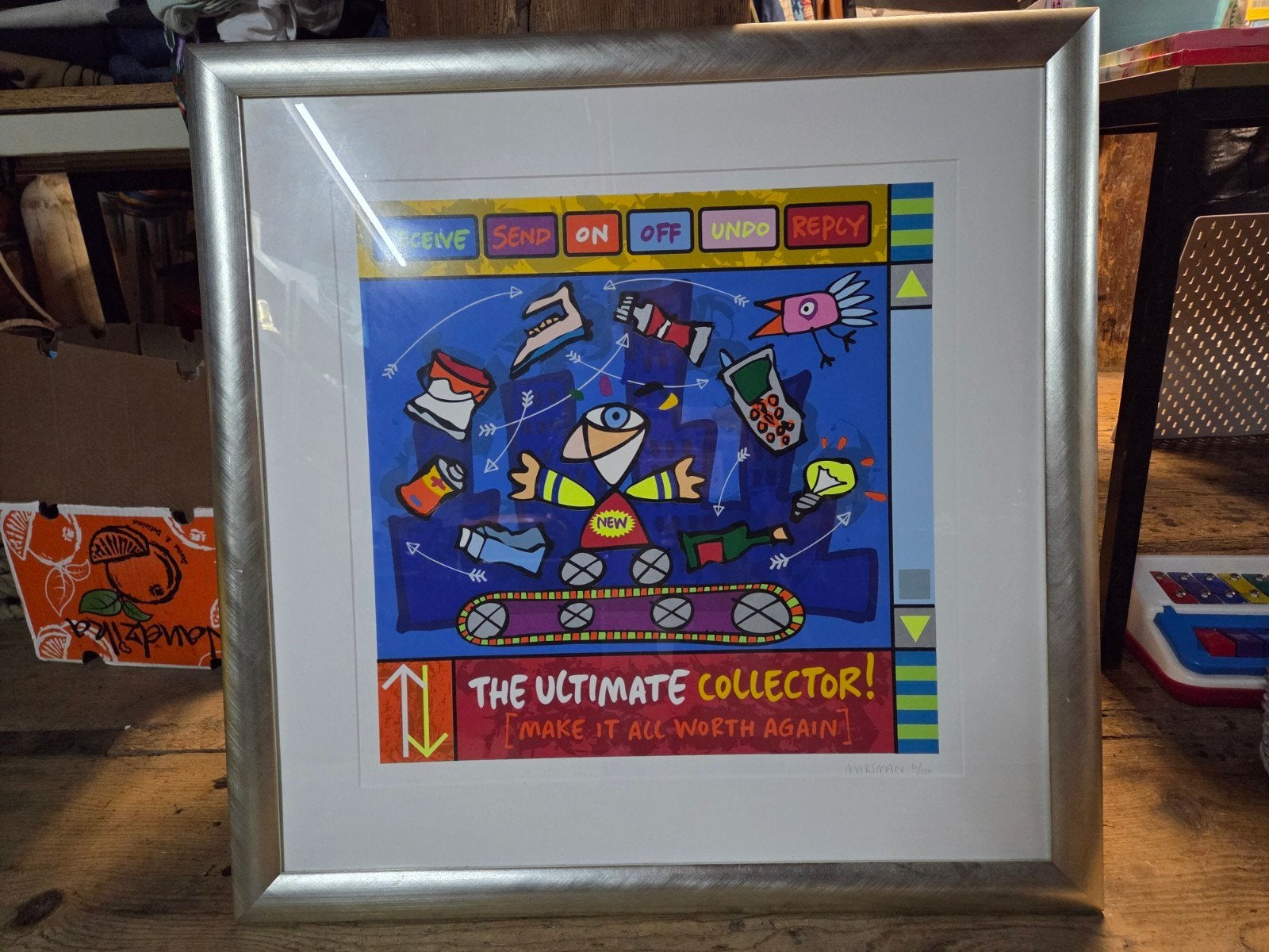 The ultimate collector, Ophalen