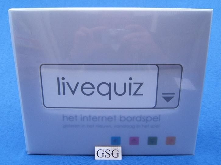 Livequiz het internet bordspel nr. 01091-01, Hobby en Vrije tijd, Gezelschapsspellen | Bordspellen, Ophalen, Nieuw