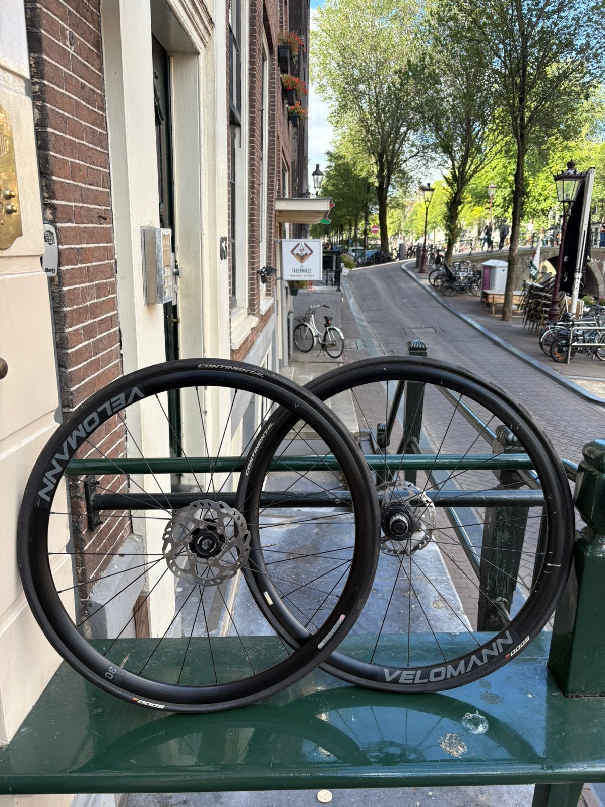 Velomann 28 inch VR30 / wiel set / Shimano / Continental, 28 inch, Heren, Aluminium, Zo goed als nieuw
