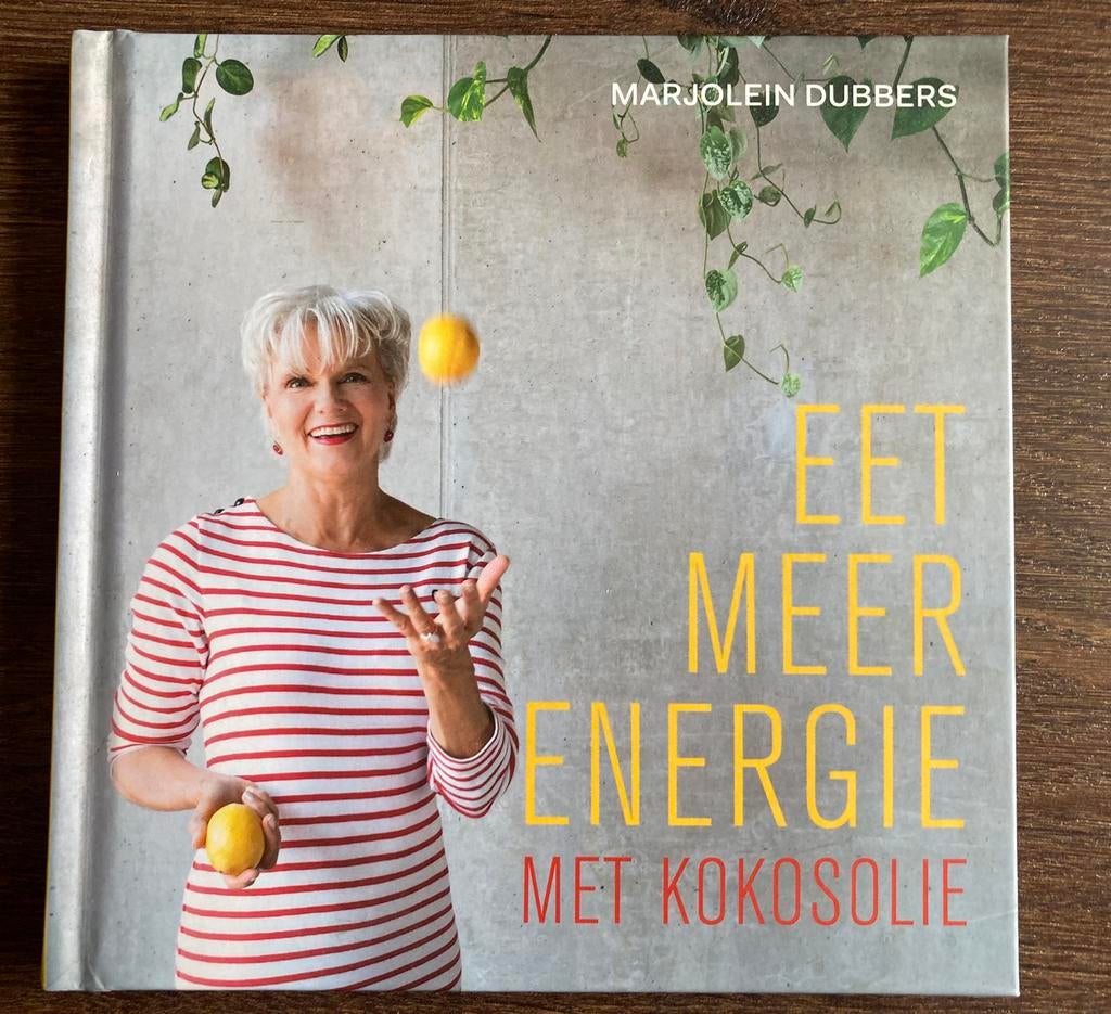 Eet meer energie met kokosolie, Hoofdgerechten, Ophalen of Verzenden, Zo goed als nieuw, Gezond koken