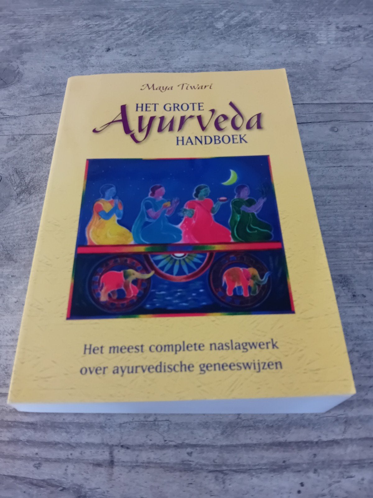 Het Grote Ayurveda Handboek - Maya Tiwari, Boeken, Ophalen of Verzenden, Zo goed als nieuw, Kruiden en Alternatief, Maya Tiwari