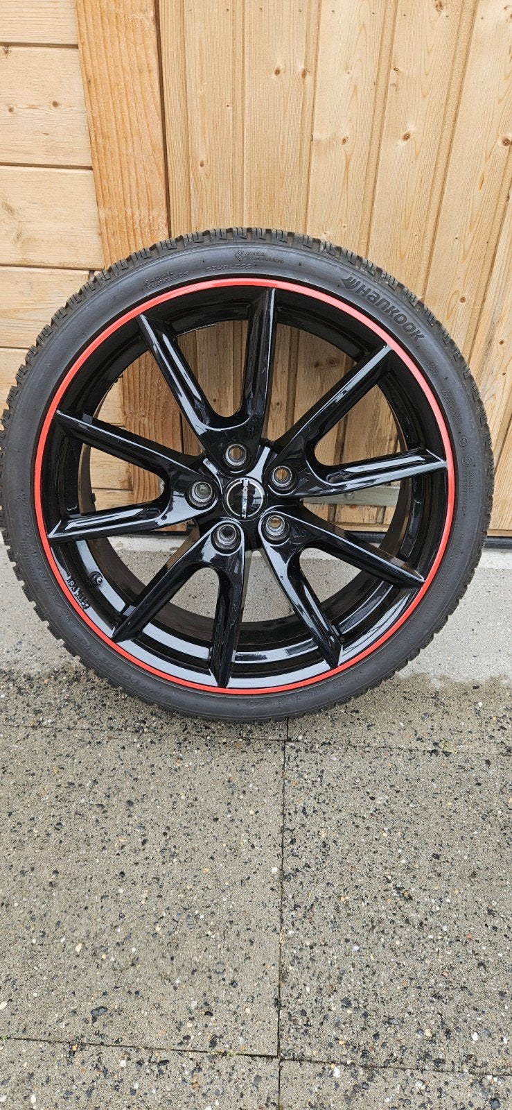 Borbet velgen (5x112) met winterbanden  235/35R19, Auto-onderdelen, Banden en Velgen, Gebruikt, Banden en Velgen, Winterbanden