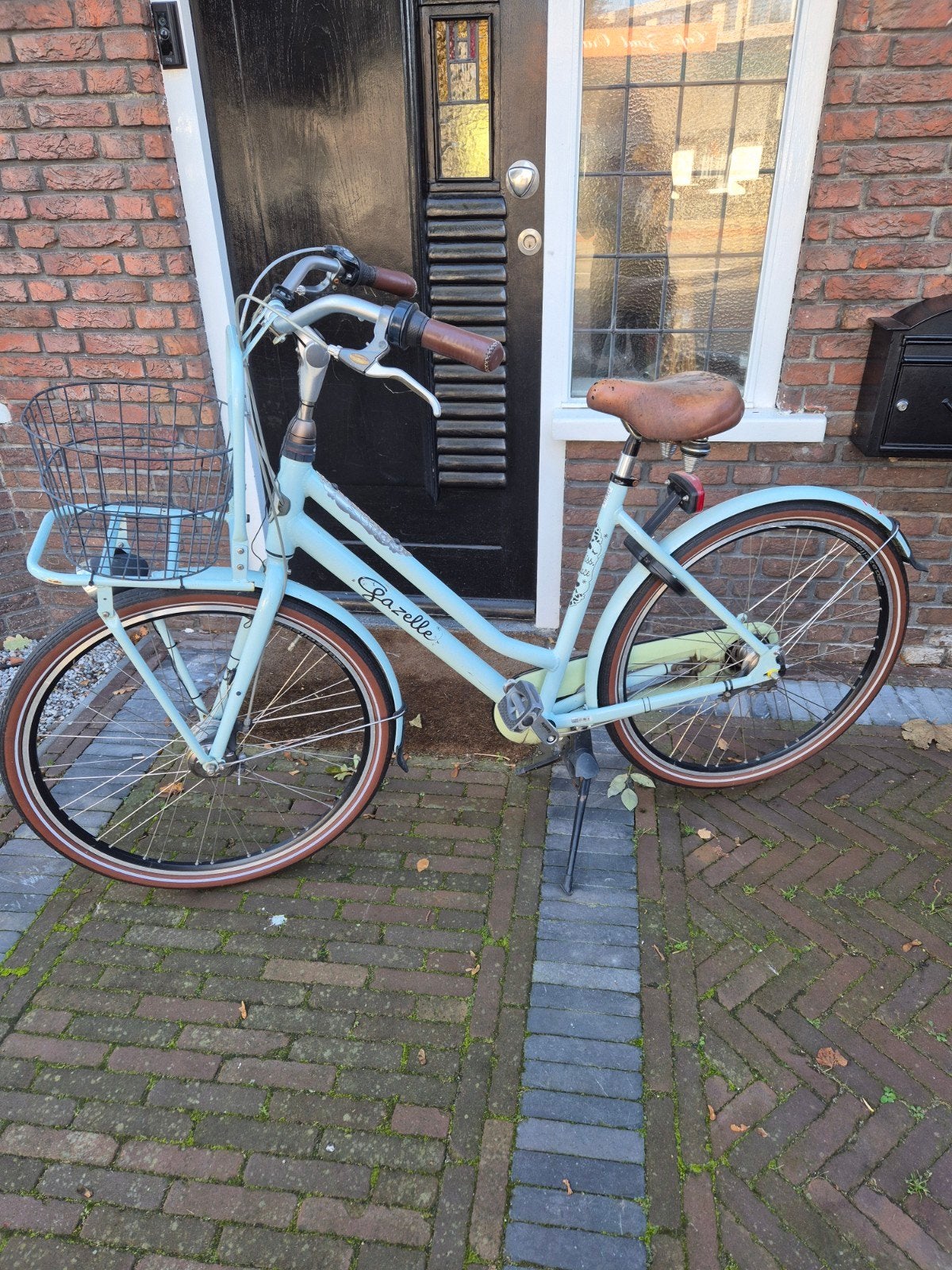 Damesfiets Gazelle Miss Grace, Ophalen, (Extra) lage instap, Gazelle, Trommelrem