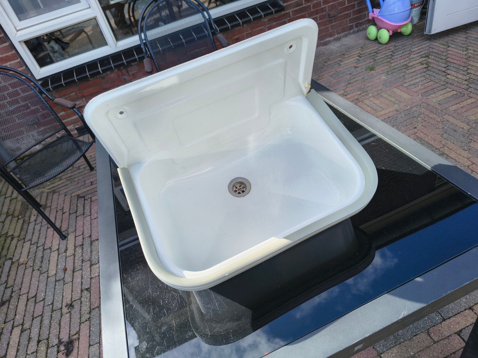 bijkeuken / Garage Gootsteen, Ophalen, 25 tot 50 cm, Minder dan 100 cm