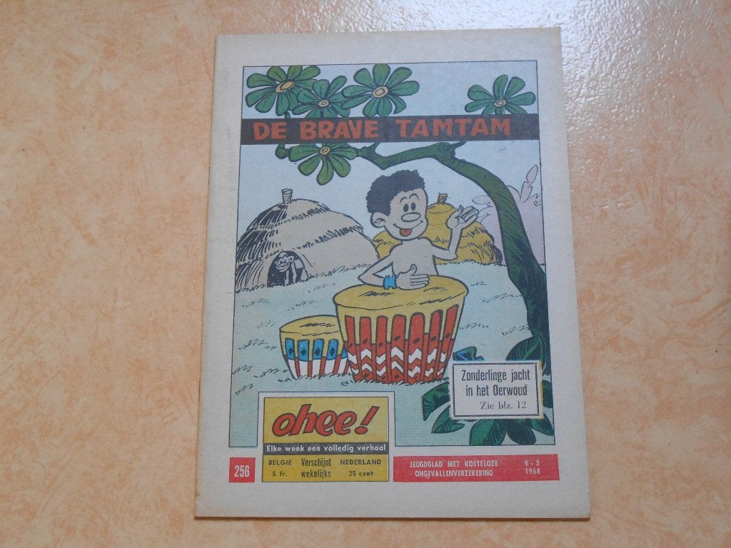 Ohee 256 De brave tamtam 1968., Eén stripboek, Ophalen of Verzenden, Nieuw
